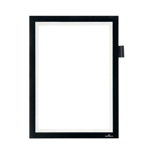 Durable Infoframe Duraframe Note Self Adhesive A4 Black 499301