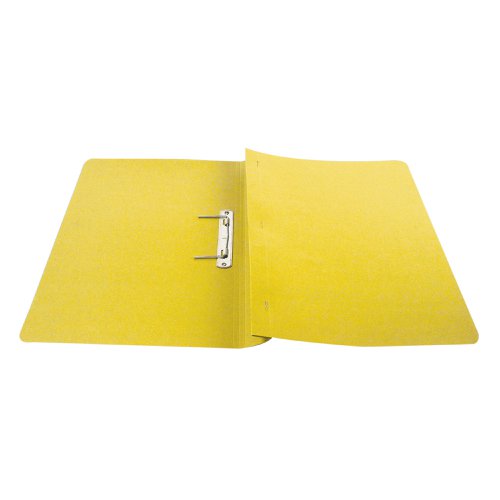 Q-Connect Transfer File 35mm Capacity Foolscap Yellow (Pack of 25) KF26057 | VOW