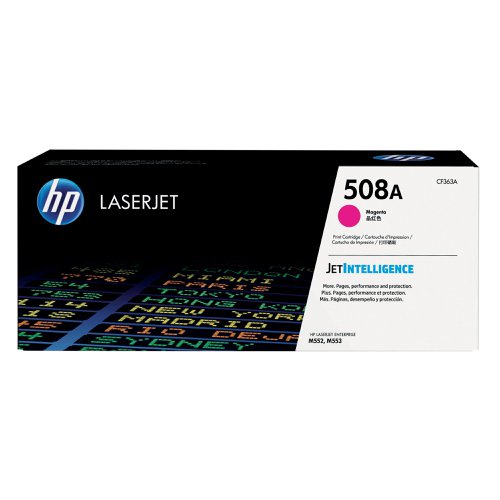 HP 508A LaserJet Toner Cartridge Magenta CCF363A