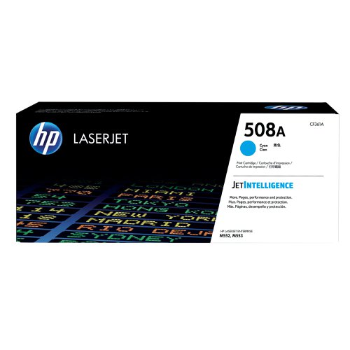 HP 508A LaserJet Toner Cartridge Cyan CCF361A