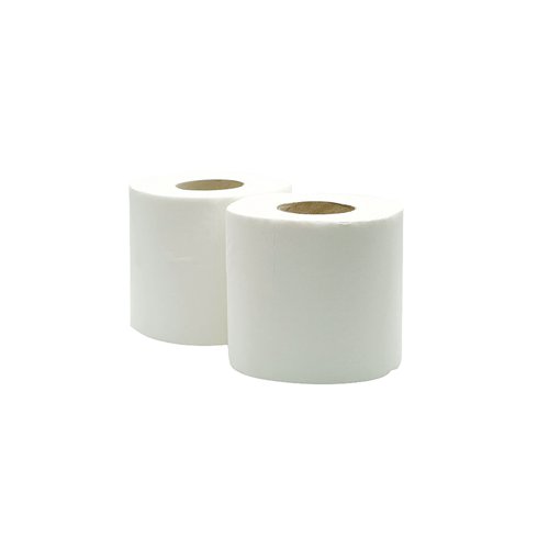 WX43093 | These double ply white toilet rolls offer great value for money and are soft, strong and absorbent. Each roll contains 320 sheets for extended use, making them both economical and efficient. In addition, they are made from 100% recycled paper, enabling you to reduce your carbon footprint and do your bit for the environment. A hollow central tube allows them to be placed on a dispenser for quick and easy access. This pack contains 36 (9 Packs of 4) white rolls.