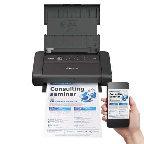 Canon PIXMA TR150 A4 Wireless Colour Inkjet Printer 4167C008 | Canon