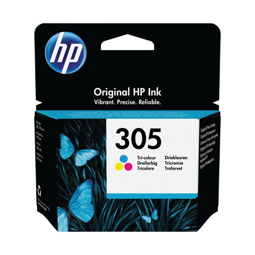 HP 305 Original Ink Cartridge 2-ml Tri-color 3YM60AE