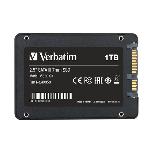 Verbatim Vi550 S3 SSD 1TB 49353 VM49353