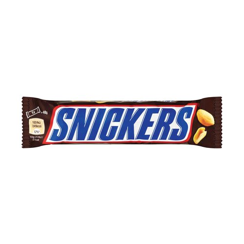 Snickers Milk Chocolate Bar 48g (Pack of 48) 0401057