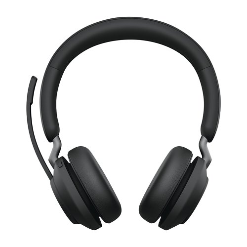 Jabra Evolve2 65 380a UC Stereo Headset Black 706487020158