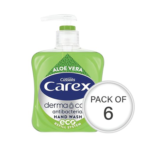 Carex Aloe 250ml Pack Of 6 339865