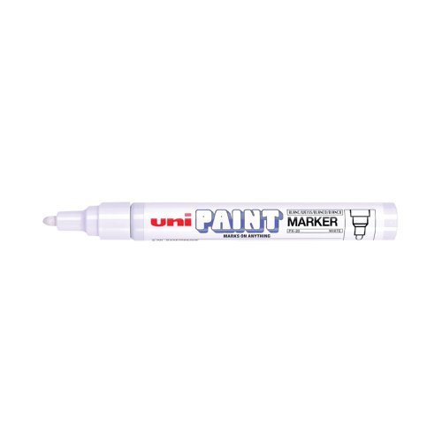 Unipaint PX-20 Paint Marker Medium Bullet White (12 Pack) 545491000 | Mitsubishi Pencil Company