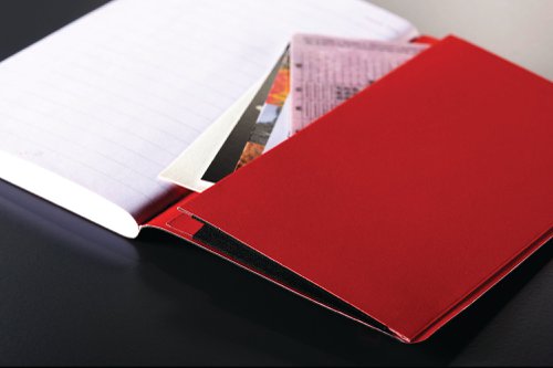 Black n' Red Soft Cover Notebook A5 Black 400051204