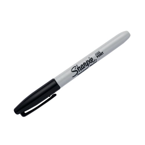 Sharpie Permanent Marker Fine Black (Pack of 12) S0810930