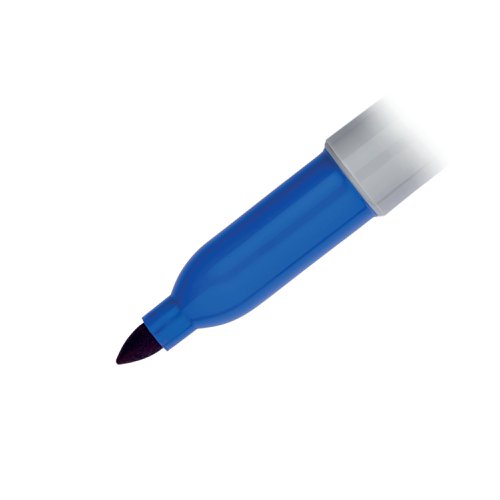 Sharpie Permanent Marker Fine Blue (Pack of 12) S0810950