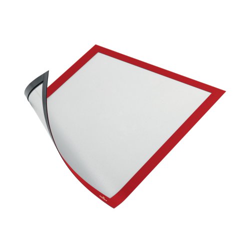 Durable Infoframe Duraframe Magnetic A4 Red (Pack of 5) 486903 Sign Holders DB40567