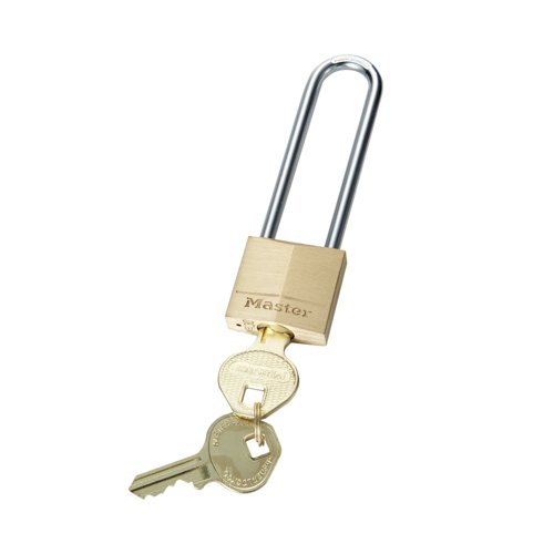 Master Lock 30mm Solid Brass Padlock 64mm Shackle 130EURDLJ