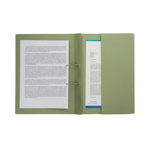 Pocket Spiral Files 285gsm Foolscap Green (25 Pack) TPFM-GRNZ