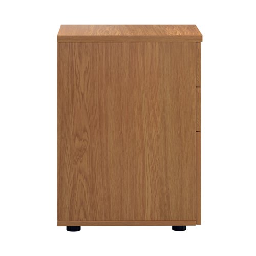 First 3 Drawer Under Desk Pedestal 404x500x690mm Nova Oak KF90260