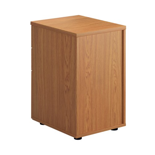 First 3 Drawer Under Desk Pedestal 404x500x690mm Nova Oak KF90260