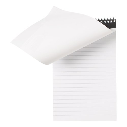 5 Star Value Shorthand Pad Wirebound 60gsm Ruled 160pp 127x200mm Black/White (Pack of 10)