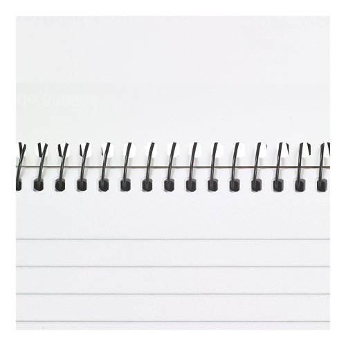 5 Star Value Shorthand Pad Wirebound 60gsm Ruled 300pp 127x200mm Black/White (Pack of 5)