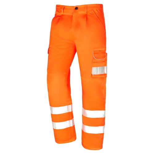 ORN Condor Hi-Vis Cargo Trouser Unisex Orange 30R 6700.OR.R.30