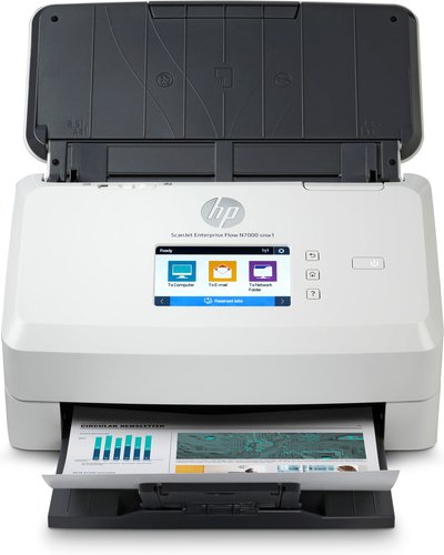 HP ScanJet Pro N4000 snw1 Sheet-feed Scanner 6FW08A#B19