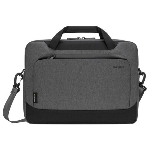 Targus Cypress 14 Inch Notebook Briefcase with EcoSmart 380x40x325mm Grey/Black TBS92602GL