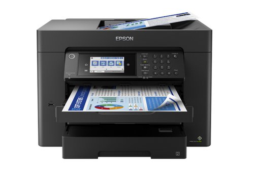 Epson WorkForce WF-7840DTWF A3+ 4-in-1 Wireless Colour Inkjet Printer C11CH67401