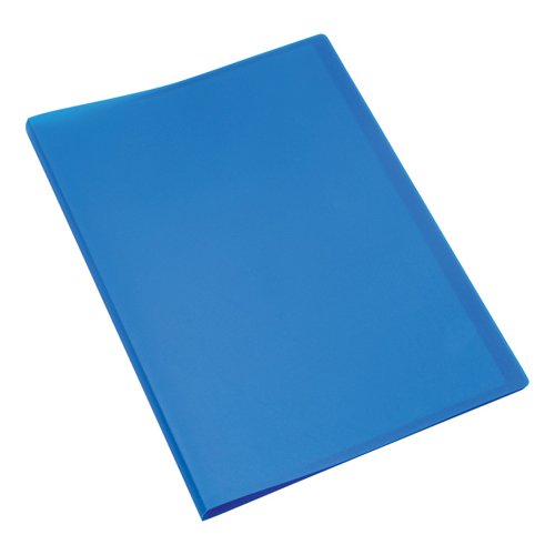 5 Star Office Display Book Soft Cover Lightweight Polypropylene 40 Pockets A4 Blue