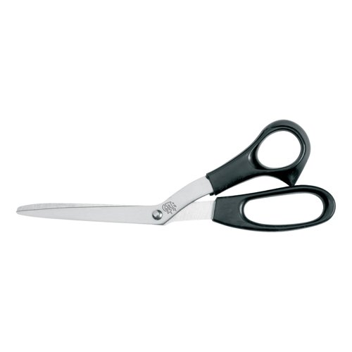 5 Star Office Scissors 209mm Stainless Steel Blades PP Handles Black