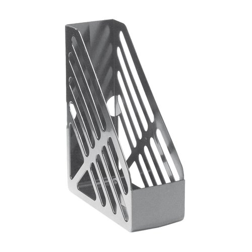 5 Star Office Magazine Rack File Foolscap Grey