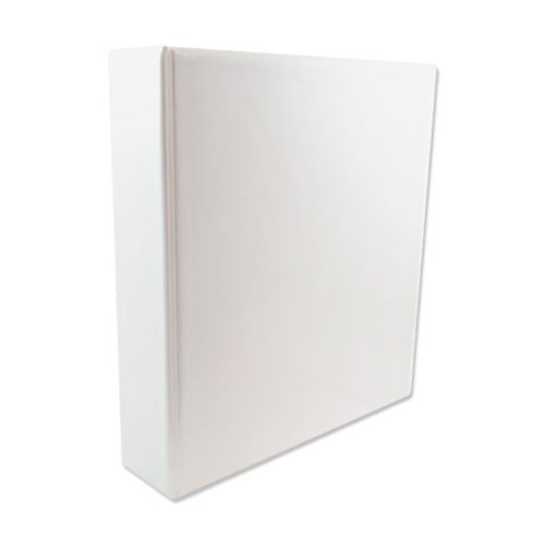 5 Star Office A4 Presentation Ring Binder Polypropylene 50mm 2D-Ring White (Pack of 10)