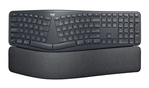Logitech K860 Ergo Business Keyboard UK Graphite 920-010351