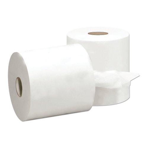 5 Star Facilities Centrefeed Tissue Refill for Jumbo Dispenser 1-Ply 180mmx300m White (Pack of 6)