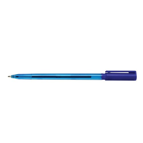 5 Star Elite Ballpoint pens are manufactured from high quality tinted shatterproof plastic with a silver nickel tip and tungsten ball. Smooth long lasting oil-based ink means that they are ideal for archival material giving fade resistance. Suitable for office, school and home writing. Complete with ventilated caps for additional safety.