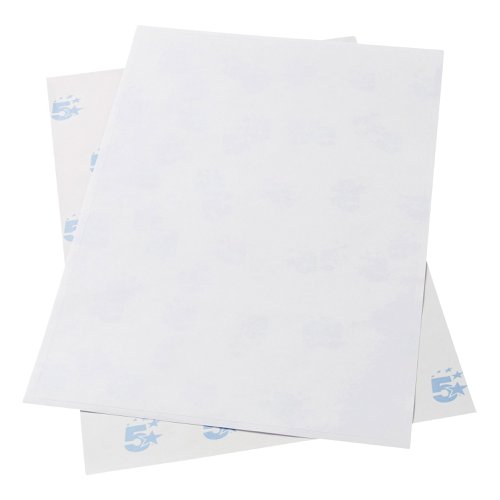 5 Star Office Multipurpose Labels Laser Copier Inkjet 200x288mm White (Pack of 500) | VOW