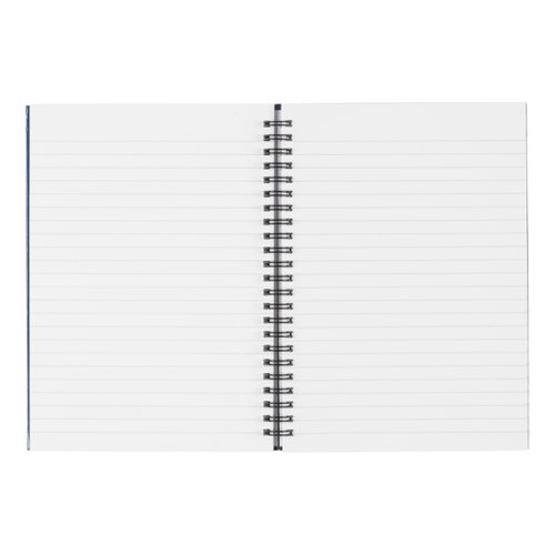 5 Star Office Twinbound Hardback A5 140Pg Indigo (Pack of 5)