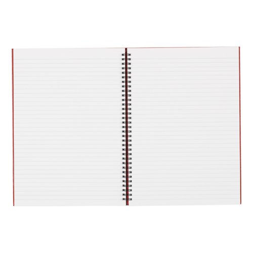 5 Star Office Twinbound Hardback A4 140Pg Berry (Pack of 5)