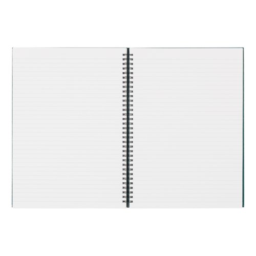 5 Star Office Twinbound Hardback A4 140Pg Teal (Pack of 5)
