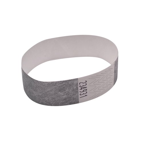 Announce Wrist Band 19mm Silver (Pack of 1000) AA01838 | Announce