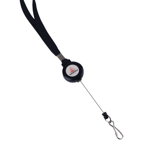 Announce Textile Lanyard with Badge Reel (Pack of 10) AA03627 | Announce