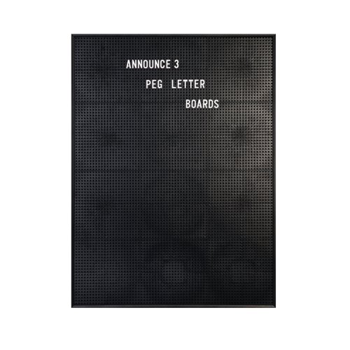 Announce Peg Letter Board 463x615mm 1/ECON-3/VC/EC-KIT692