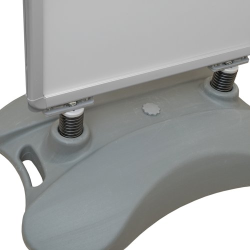 Announce Forecourt Sign Holder Water Base + Snap Frame A1
