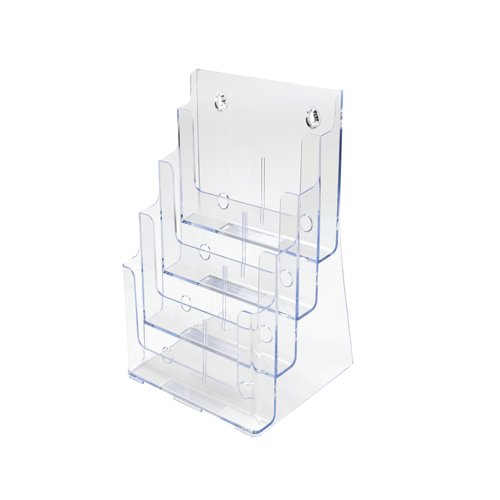 Announce 4 Tier 4 Pocket Literature Holder A4 Portrait AA10439
