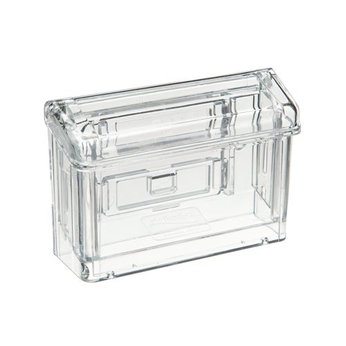 Announce Outdoor Grab a Card Business Card Holder Wall Mounted Crystal Clear AA10449