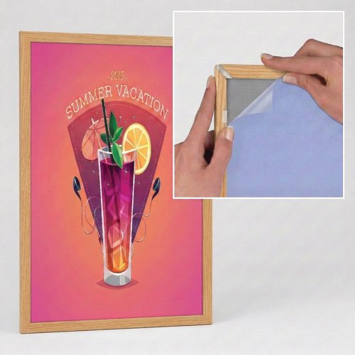 Announce 15mm Snap Frame A3 with Mitred Corners Pine Frame AA10582