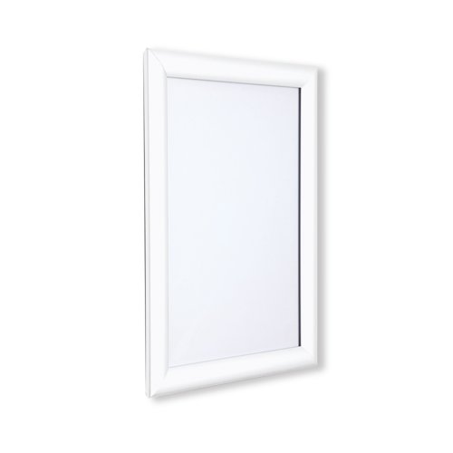 Announce 25mm Snap Frame A0 with Mitred Corners White Frame AA10588