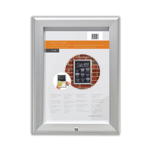 AA10597 | Introducing the 5 Star 32mm Lockable Snap Frame, the perfect solution for businesses looking to showcase their posters, artwork, and important messaging in a professional and secure way.