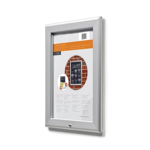 AA10597 | Introducing the 5 Star 32mm Lockable Snap Frame, the perfect solution for businesses looking to showcase their posters, artwork, and important messaging in a professional and secure way.
