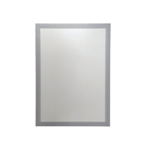 Announce Frame Solo A4 Magnetic Stripes Silver Grey (Pack of 2) AA50004