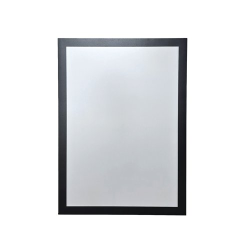 Announce Frame Solo A4 Magnetic Stripes Black (Pack of 10) AA50010