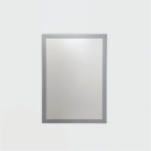 Announce Frame Solo A4 Magnetic Stripes Silver Grey (Pack of 10) AA50011